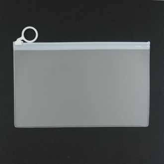 원형고리 반투명(PVC) 슬라이드 지퍼백(210-135) [특판상품]