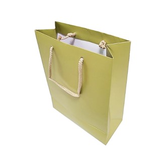 금색코팅지 쇼핑백_4절(20x26x9cm)/종이쇼핑백.종이가방.종이봉투