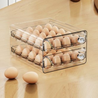 네모모 달걀 계란 보관함 베이직 계란정리함 2단 40구 [특판상품]