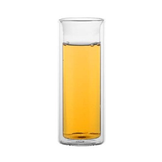 [로하티] 퀸글라스 이중 유리컵 (300ml) / 내열 유리잔