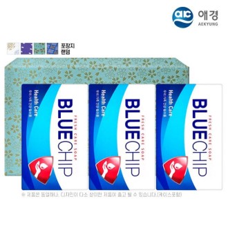 [ 선물세트] (포장) 애경 블루칩 비누 3P [특판상품]