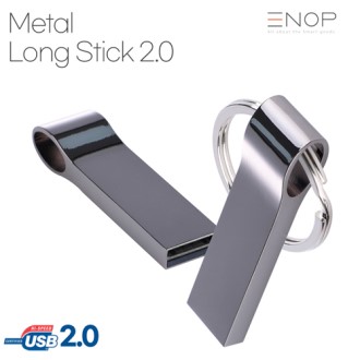ENOP 롱 스틱 메탈 2.0 USB 메모리 4G  [특판상품]