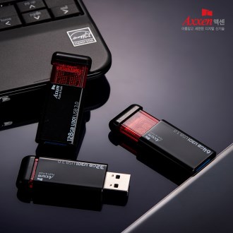 액센 U301 Push 고속 USB 3.0 메모리 32GB  [특판상품]