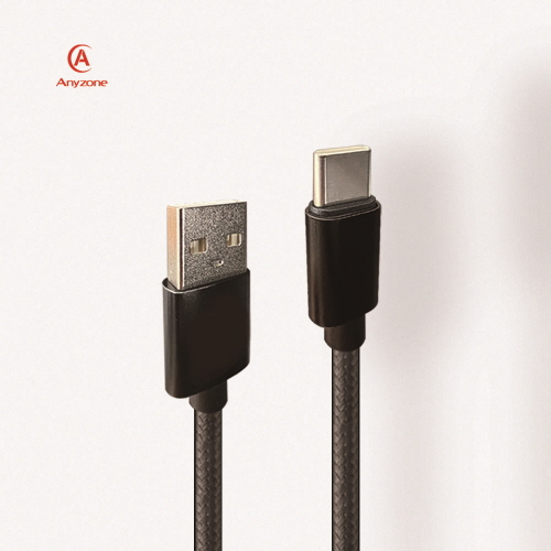 애니존 USB-A to TYPE-C 고속충전 데이터 케이블 1.2m  [특판상품]