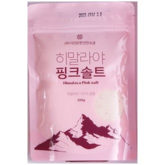 히말라야 핑크소금(가는소금)200g [특판상품]