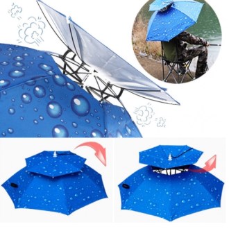 더블 핸즈프리 모자우산 2단우양산 양산 우양산 캠핑 낚시우산 [특판상품]