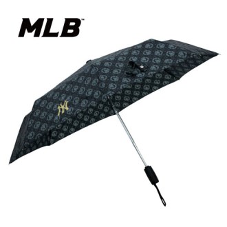 MLB 3단전자동 원형로고 우산 [특판상품]