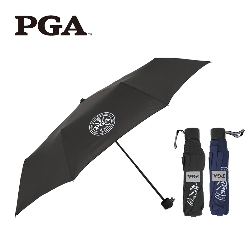 PGA 무지 3단 수동 우산 [특판상품]
