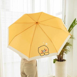 캐릭터 접이식 우산 옐로우 [특판상품]