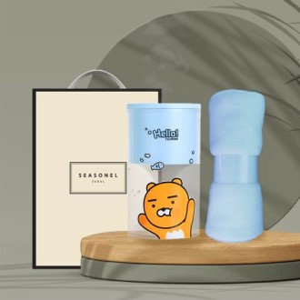 시즈넬 선물세트 카카오 가습기 250ml+카카오 수동우산 [특판상품]