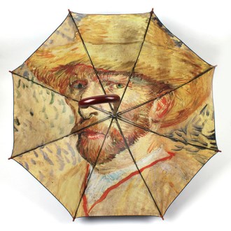 [국내 제작] 명화 우산 60 밀집 모자 (바깥쪽 그림) [특판상품]
