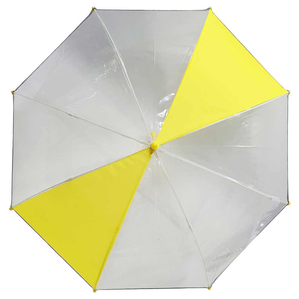투명우산반사띠우산어린이우산안전우산노란우산