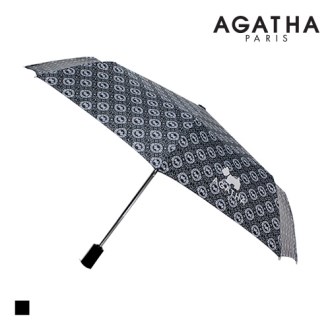 아가타 3단 서클 로고 나염 완전자동 우산 [백화점A / S가능] [특판상품]