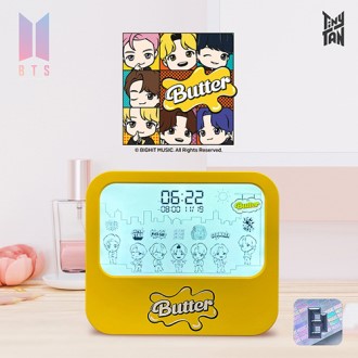 방탄소년단 BTS 굿즈 버터 애니메이션 LED 탁상시계 알람시계 [특판상품]