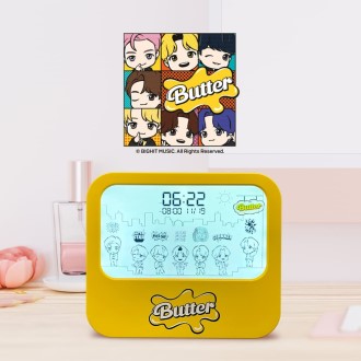BTS 타이니탄 버터 애니메이션 탁상시계 [특판상품]