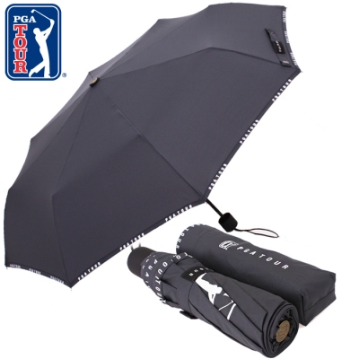 PGA 3단수동 로고바이어스 우산 [특판상품]