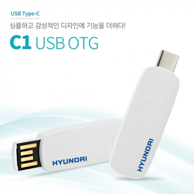 현대 이노그랩 C1 USB OTG (C타입)  (8GB~128GB) [특판상품]