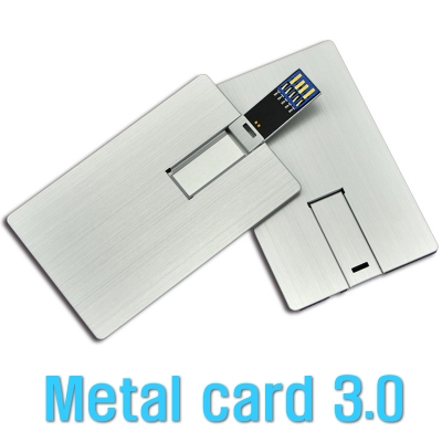 [소프트낸드] 메탈 카드형USB메모리 3.0 64GB