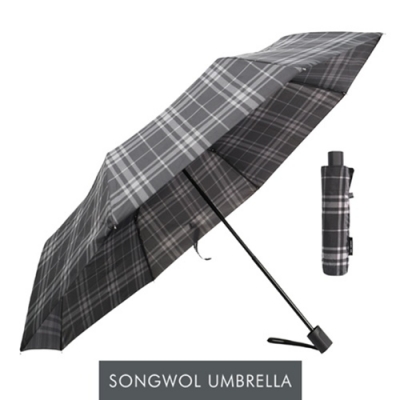 [송월우산] SW3단 모던체크 우산