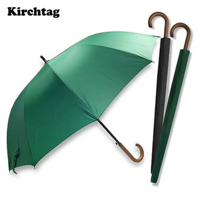 키르히탁 65 10k 나무곡자손잡이우산 초록우산