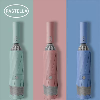 파스텔라 PS7 3단 자동 거꾸로 우산
