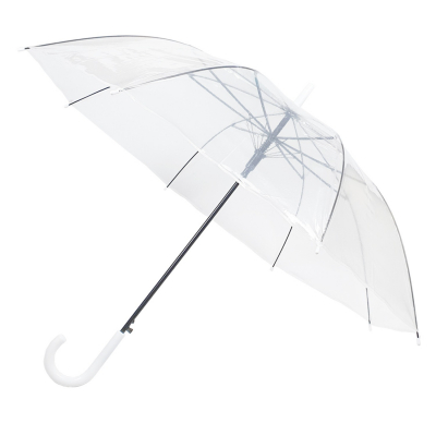 60투명비닐 자동 장우산