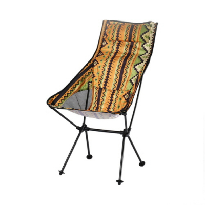 CE766 네이쳐 캐주얼 디자인 아웃도어 캠핑용 접이식 의자(대)