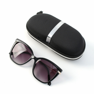펜디아 캣아이 선글라스 UV400 여자 가벼운 뿔테 여성용 선글라스(블랙)