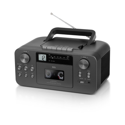 Britz 브리츠 BZ-LX50BT 휴대용 블루투스 라디오 카세트 CD 멀티스피커 [특판상품]