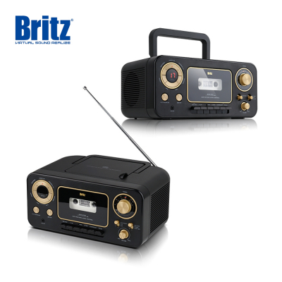 Britz 브리츠 BZ-C3900RT 휴대용 라디오 카세트 CD 플레이어 [특판상품]