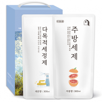 오늘의쉼표 자몽세트10호(2종) 세제 주방용품