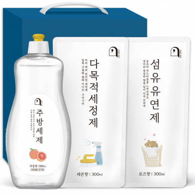 오늘의쉼표 자몽세트47호(3종) 세제 주방용품