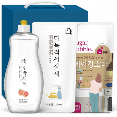 오늘의쉼표 자몽세트48호(3종) 세제 주방용품