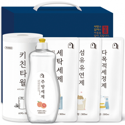 오늘의쉼표 자몽세트57호(5종) 세제 주방용품