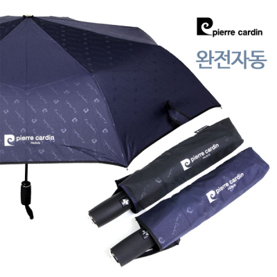 피에르가르뎅 3단 완전자동 엠보바이어스 우산