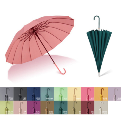 파스텔 장우산 고급 경량우산 튼튼한 우산 16K (17가지색상) [특판상품]