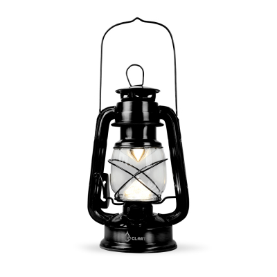 이클아트 감성 캠핑램프 LED랜턴 호롱불 소(20cm) (블랙)(레드) [특판상품]